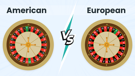 The Difference - American and European Roulette
