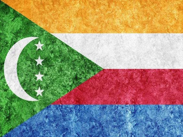 Comoros gaming license flag