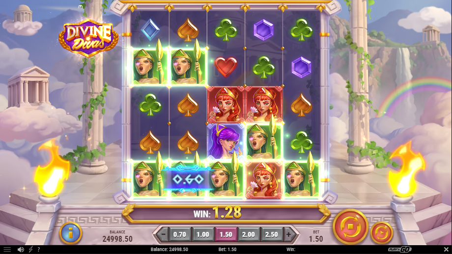 Divine-Divas-Slot-start