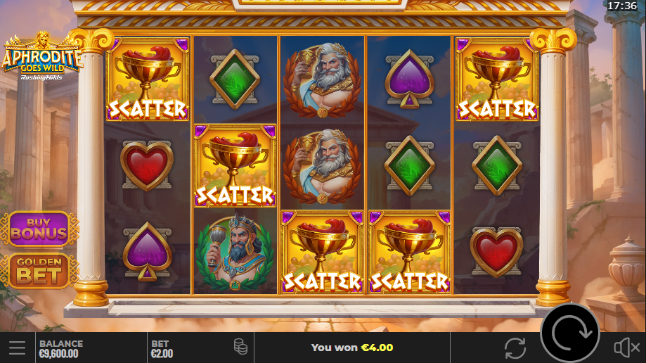 Aphrodite-Goes-Wild-RushingWilds-Slot-scatter