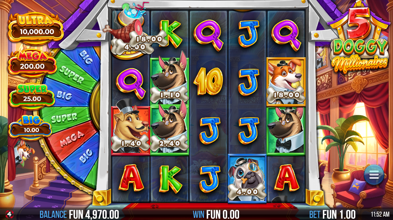 5-Doggy-Millionaires-Dream-Drop-Slot-Cash-Collect