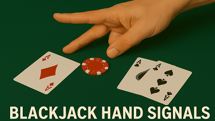 Blackjack Hand Signals Easy Guide for Beginners